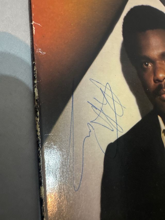 Vinile LP autografato da Billy Preston Late At Night