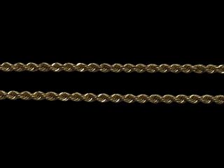 cadena oro 18k 30cm