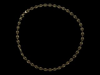 cadena oro 18k 22cm