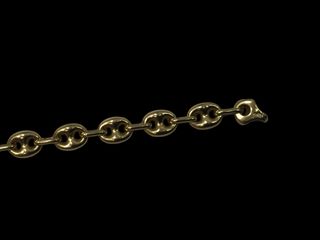 cadena oro 18k 22cm