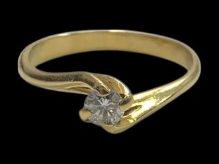anillo oro 18k