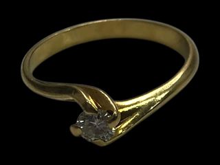 anillo oro 18k