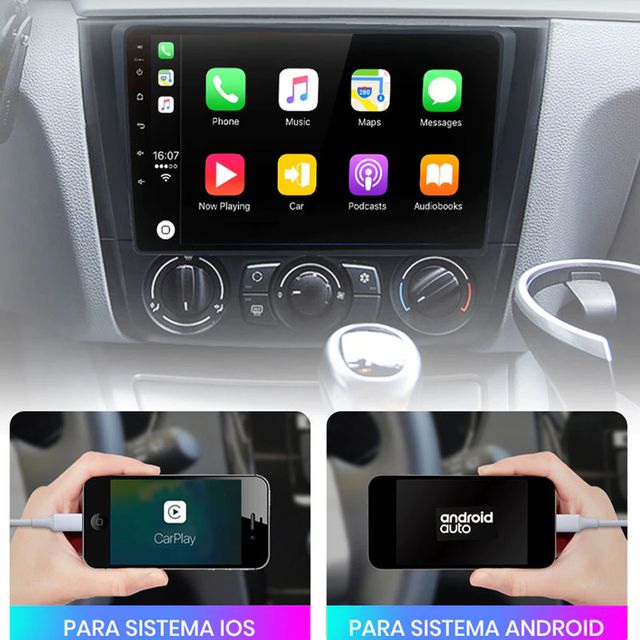RADIO PANTALLA CARPLAY PARA Bmw serie 1 e81/e82