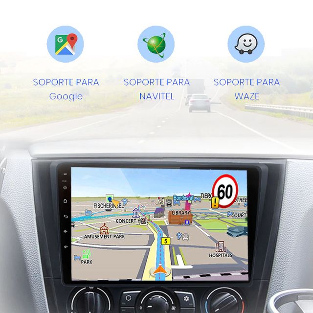 RADIO PANTALLA CARPLAY PARA Bmw serie 1 e81/e82