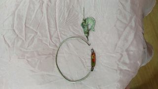 Lote Pulsera y Broche Plata Vintage México Años 80