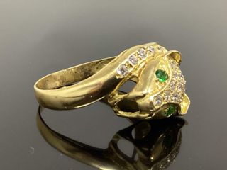 anillo oro 18k t. 28 (21,65 mm)