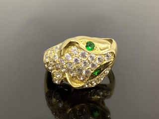 anillo oro 18k t. 28 (21,65 mm)