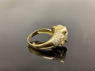 anillo oro 18k t. 28 (21,65 mm)