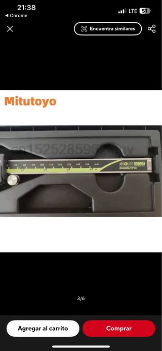Calibre digital Mitutoyo