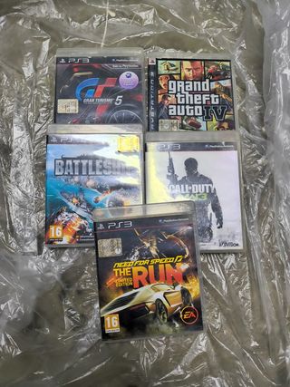 Giochi PS3: Gran Turismo 5, GTA IV, Call of Duty