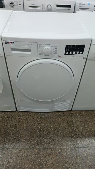 Secadora Rommer 7kg Blanca