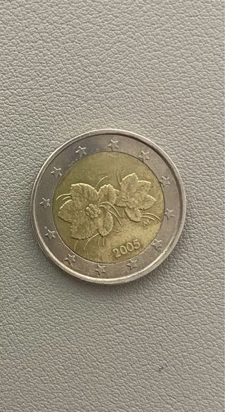 Moneda 2€ Floral 2005
