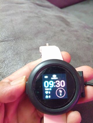 Reloj Marea Negro y Rosa