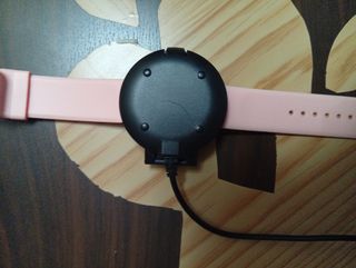 Reloj Marea Negro y Rosa