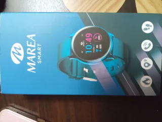 Reloj Marea Negro y Rosa