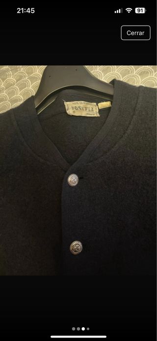 Chaqueta Austriaca Vintage azul marino