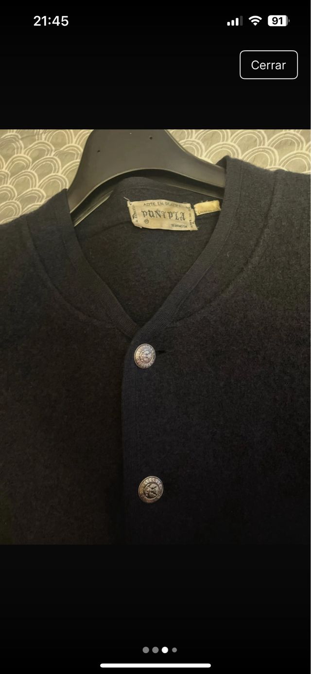 Chaqueta Austriaca Vintage azul marino