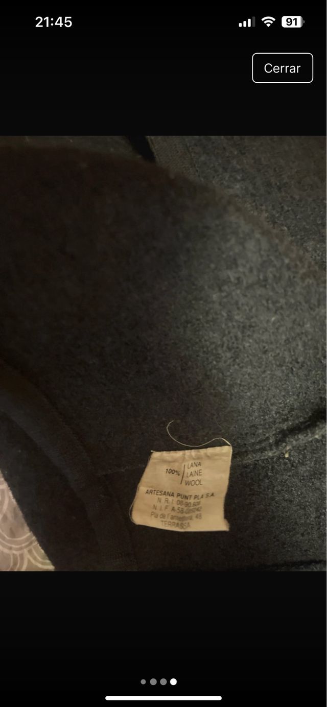 Chaqueta Austriaca Vintage azul marino