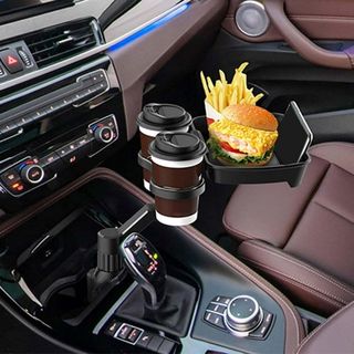 Adaptador expansor de portavasos for automóvil