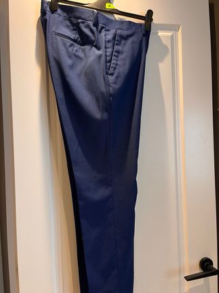 Traje de hombre azul marino 