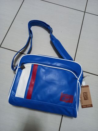 Borsa Onitsuka Tiger blu e rossa