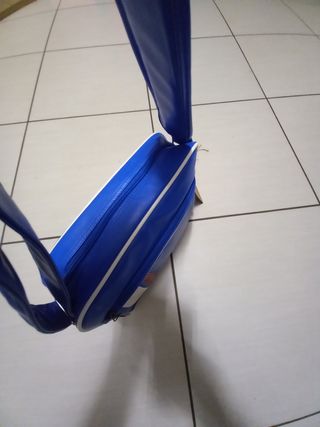 Borsa Onitsuka Tiger blu e rossa