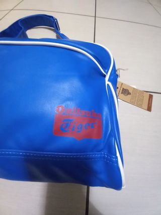 Borsa Onitsuka Tiger blu e rossa
