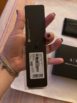 Porta tessere/carte NUOVO Firmato”ARMANI EXCHANGE”