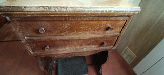 Máquina de coser Wertheim con mueble