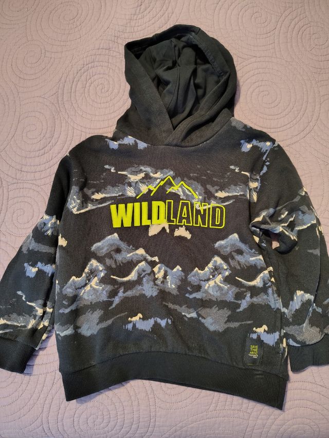 Sudadera niño Wildland montañas
