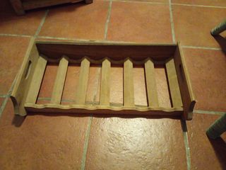 Portabottiglie di legno fatte a mano