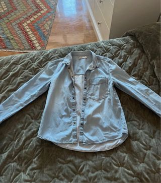 Camisa vaquera azul