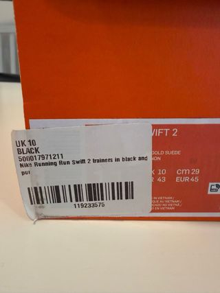 Zapatillas Nike React Miler 3 Running Azul Púrpura