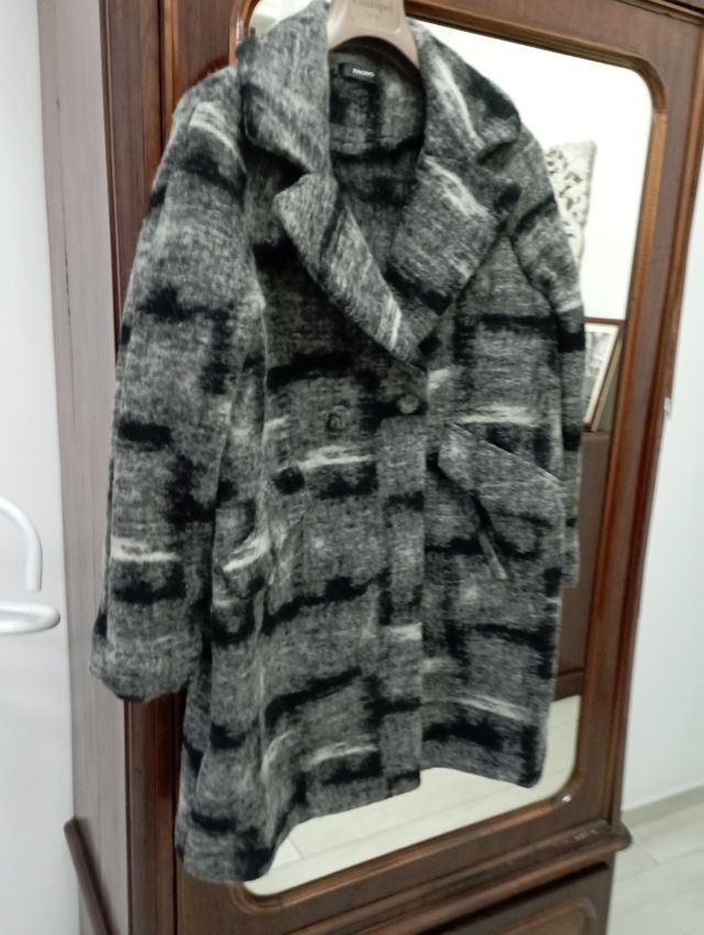 Cappotto nuovo fantasia quadri