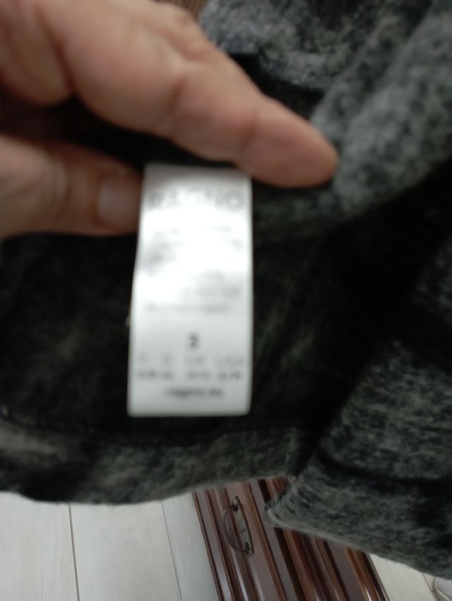 Cappotto nuovo fantasia quadri