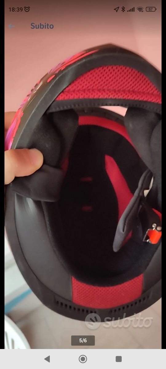 Casco moto bambina LS2