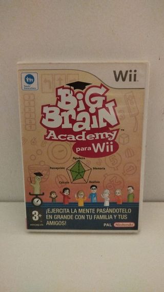 Juego Wii Big Brain Academy