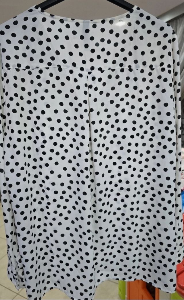 Camicia H&M Pois Donna Taglia 40