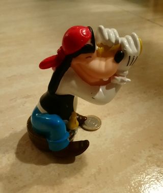 Goofy pirata muñeco goma blanda.