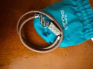 Pulsera Pedro Duran Nueva, cuero con piedra