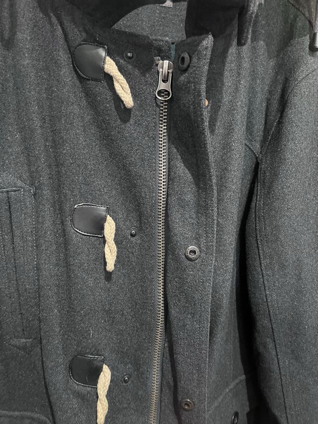 Parka Easy Wear Gris con Capucha