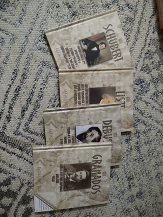 Colección 4 CDs Música Clásica Piano