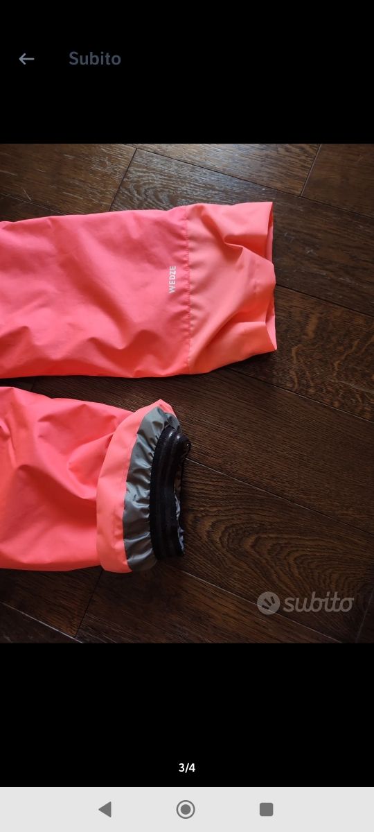 Pantaloni sci bambina rosa Decathlon 12 anni