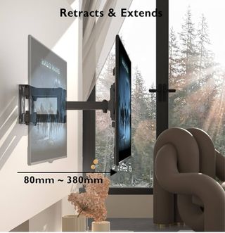 Soporte TV Pared 23-70 Negro