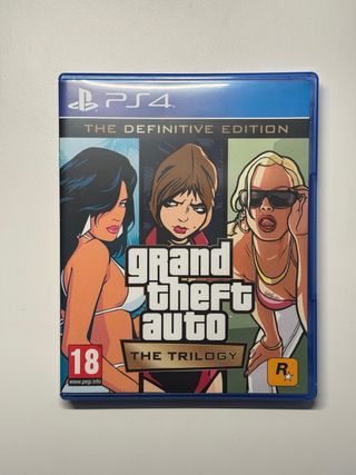 GTA The Trilogy Definitive Edition PS4
