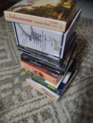 Colección CDs Música Clásica Schumann, Brahms