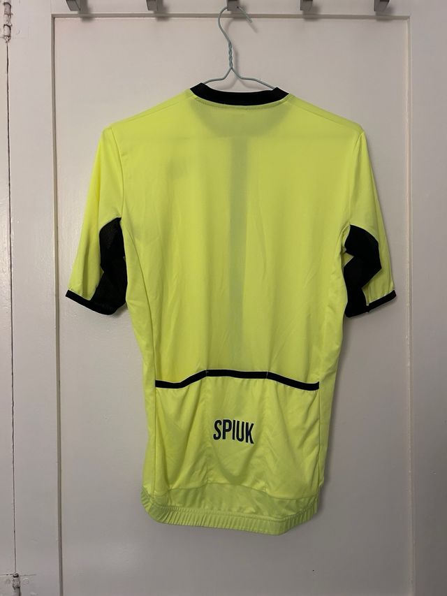 Camiseta ciclismo SPIUK fluorescente