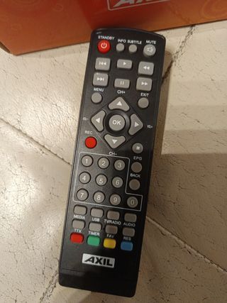 Receptor TDT DVB-T2 HD Axil RT040T2