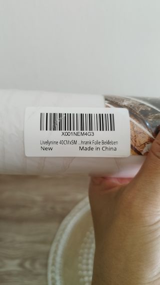 Carta adesiva effetto legno bianco