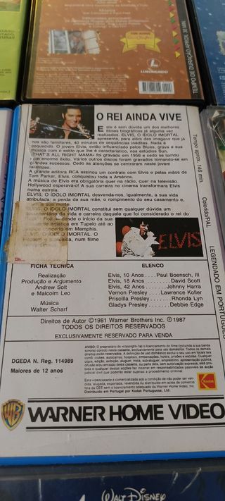 Lotes VHS Filmes Disney, Pixar e mais